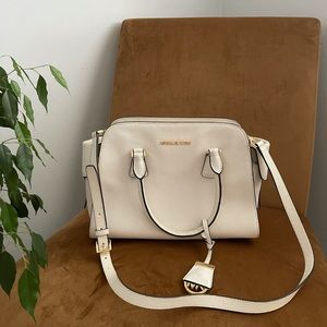 Michael Kors white bag